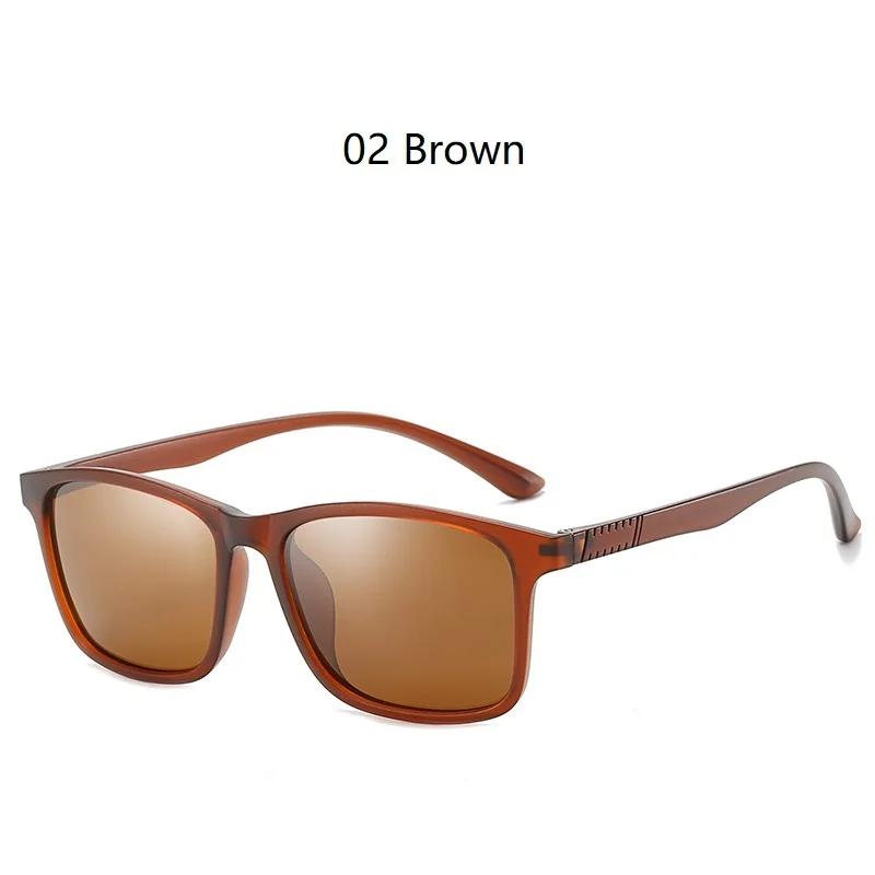

Ultra Light Sunglasses Men Frame Polarized Driving Rectangle Vintage Glasses Luxury Brand Designer Glasses Man Uv400 No Box Polarized