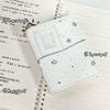 Star M5 White Leather Binder Notebook Journal Diary Portable Pocket Photo Album Idol Photo Collect Book