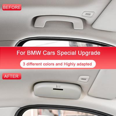New Car Sunglasses Holder Sun Glasses Box Eyeglasses Case for BMW X1 F48 X3 F25 X5 G05 F10 F11 F20 I3 Accessories