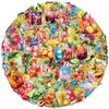 50pcs Creative Summer Beverages PET Transparent Material Stickers Handheld Account Material Decorative Decal