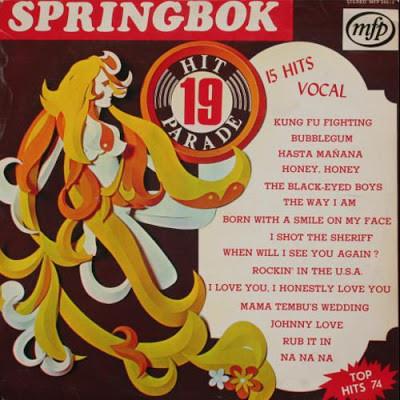 

LP Record UNKNOWN ARTIST Springbok Hit Parade 19 MF54619 Music For Pleas 1974 South Afri Pop Used