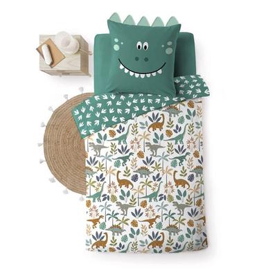 Housse de couette + 1 taie 140 x 200 cm Dinosaure