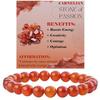 Regali Festivi Bracciale con Perle di Apatite Blu Pietra Naturale Gioielli alla Moda Rilassanti Per Uomo e Donna Accessorio Semplice Versatile per l'Uso Quotidiano