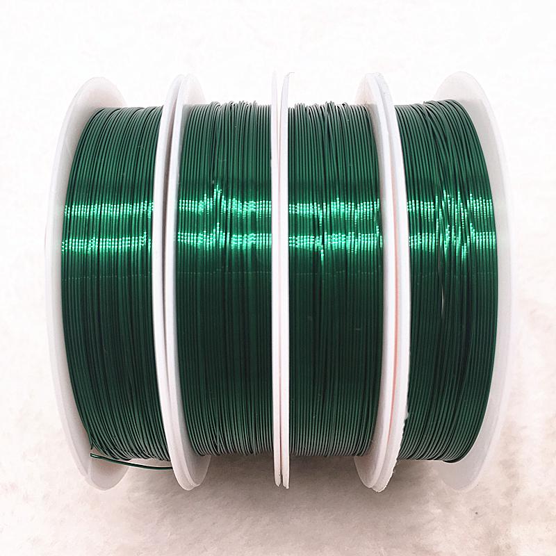 New 0.3/0.4mm Colorful Copper Wires Beading Wire for Jewelry Making DIY Handmade Accessories