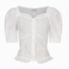EGOIST Lovely Shirring Volume Blouse  Es2obl06 