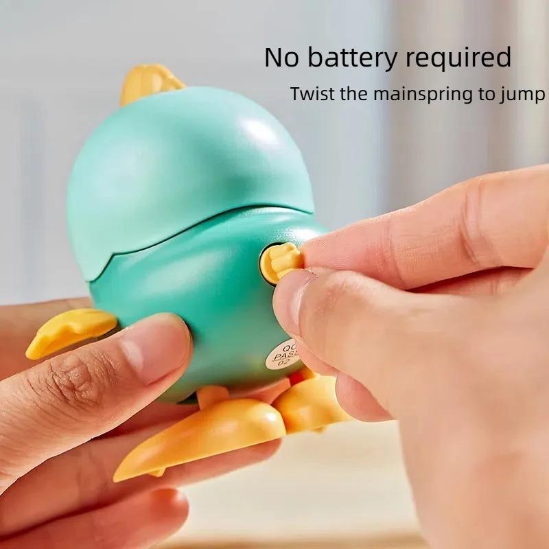 Mechanical Chain Chicken Toy, Walkable, Cute Animal Ornament, Children's Educational Toy, Home Decoration, Gift