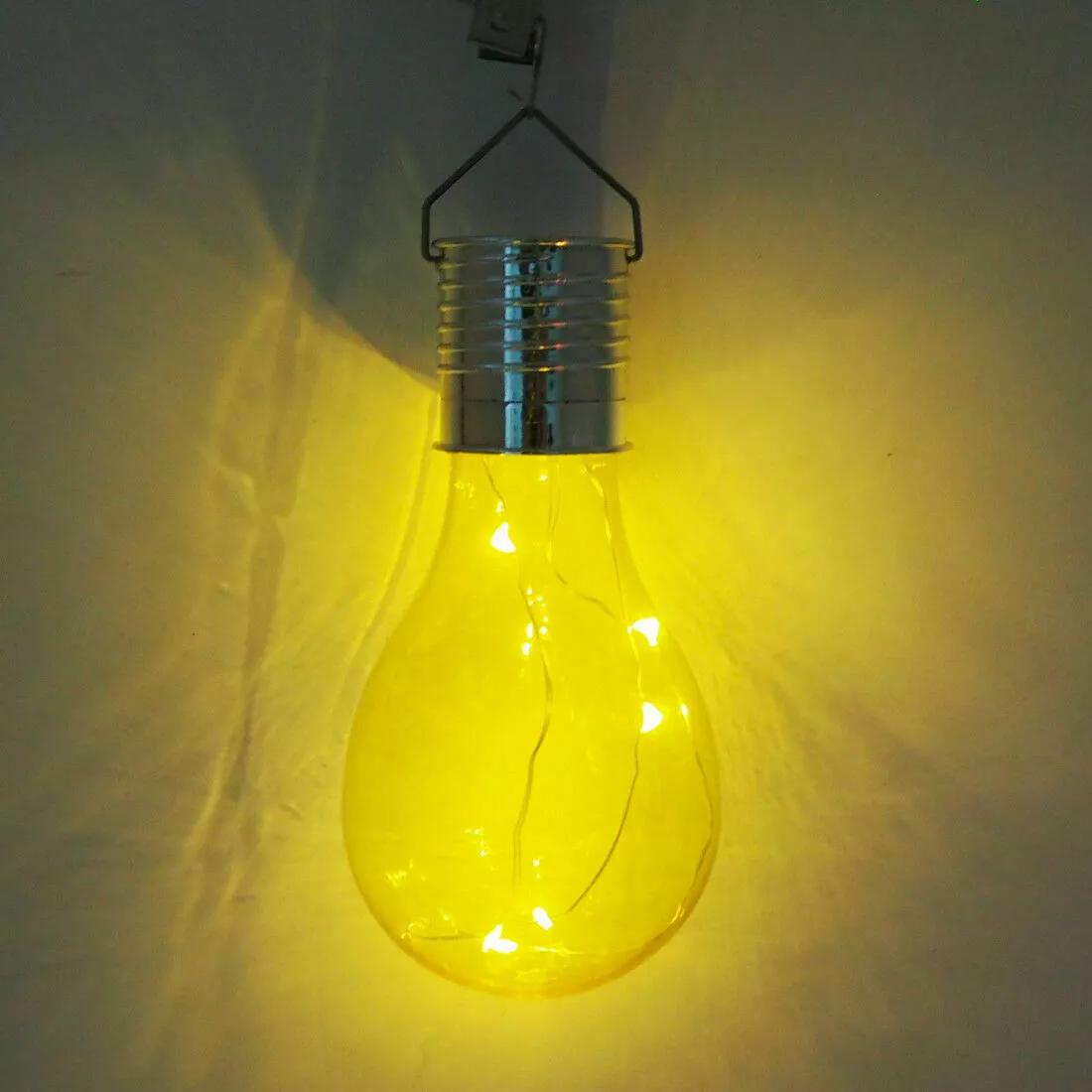 

5LEDs Clip-On Solar LED Light Outdoor Lights Waterproof Blue Shell Warm White Exterior Bulbs Garden Ornaments Lighting Balcony