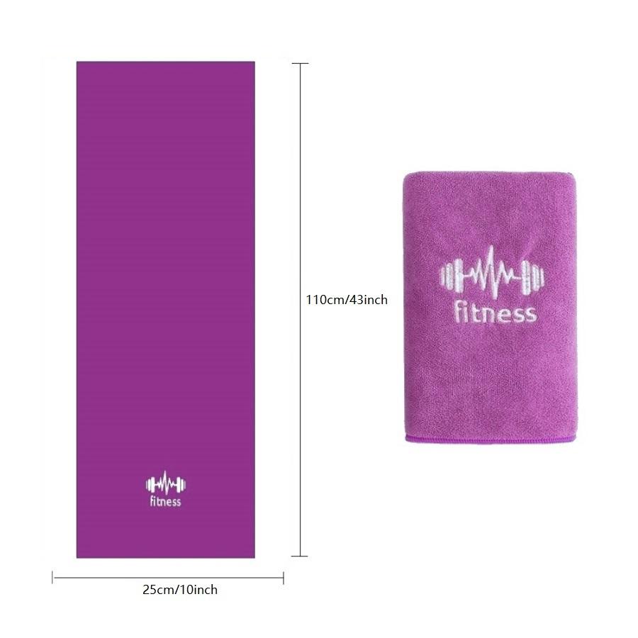 1 szt. Ręcznik sportowy Ręcznik na siłownię Lpad Kąpiel Szybkoschnący Outdoor Wchłanianie wody Bieganie Koszykówka, Kemping Wędrówki Ręcznik do potu