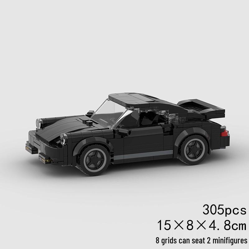 

Развивающая игрушка «Сделай сам» для детей, модель гоночного автомобиля, строительные блоки, совместимые с Lego, с мелкими деталями