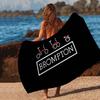 Brompton Logo Microfiber Beach Towel Absorbent Quick Dry Soft Yoga Swimming Resort Mountain Climbing Towel