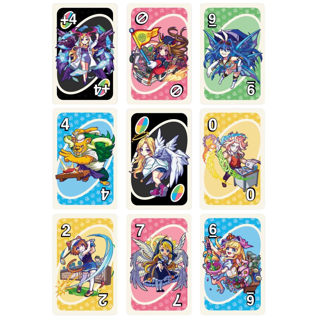 Mattel Game UNO Monster Strike Dream Company [Ages 7 and up] GDJ91