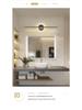 Modern Minimalist LED Wall and Vanity Light for Bath, Bedroom, or Dressing Table