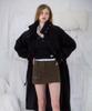 Rosefranz Half-Neck Overfit Long Coat [Black]