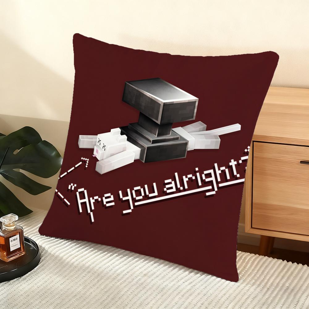 Band L-Lovejoy Cushion Cover Soft Short Plush Pillow Cover Smooth Cozy Texture Aesthetic Cushion Case Home Decor