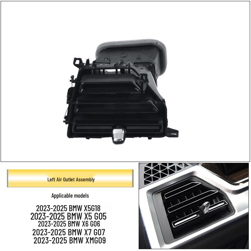 BMW X5/X6/X7 Air Vent Repair Kit: Adjustment Knob Shaft & Panel Frame