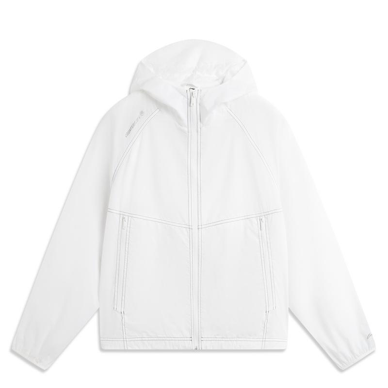 Li-Ning Women s CF Series Hooded Sports Windbreaker AFDV378-3