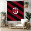 Ac Milan Wall Decor Tapestry Art For Pet Memorial Birthdaywedding Party Backdrop Family Gift