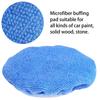 Awpeye 10Pack Car Polisher Pad Bonnet (5 To 6 Inches) Soft Microfiber Polishing Bonnet Buffing Pad Cover