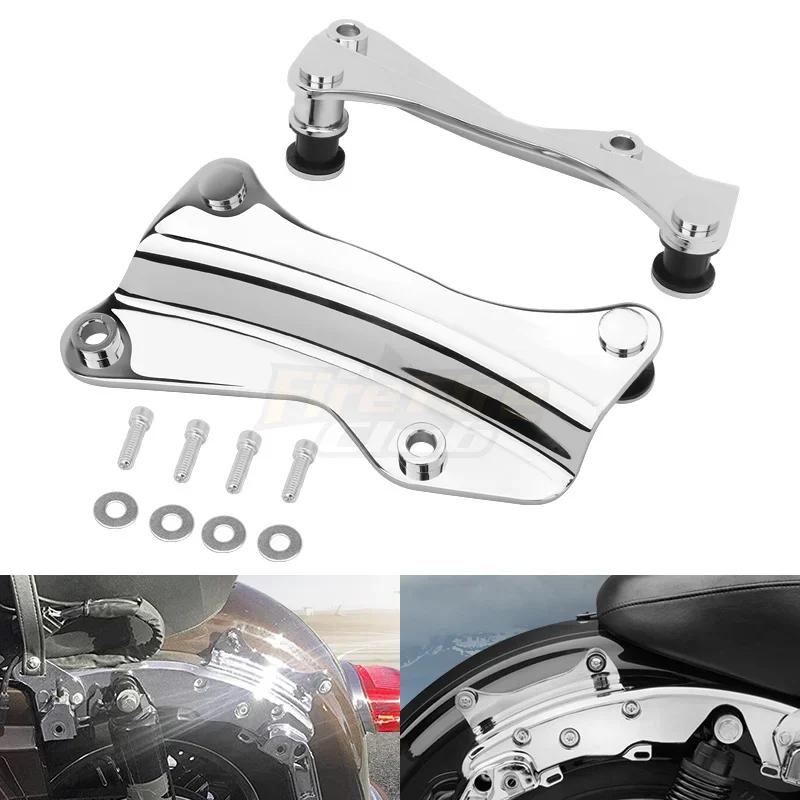 Motorrad 4-Punkt-Docking-Hardware-Kit Chrom für Harley Touring Road King Ultra Limited Road Glide Street Glide 2014-up
