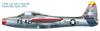 Italeri Scale American Thunderjet Plastic Model Kit IT1321 1/72 F-84G (Airplane)