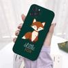 Cute Cartoon Animal Fox Phone Case Silicone Soft For Iphone 14 13 12 11 Pro Mini XS MAX 8 7 6 Plus X 2020 XR Shell