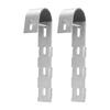 Solar Panel Mounting Brackets, Rust-Resistant, Widely Used, Easy Installation, Stainless Steel Solar Panel Holders, 2 Pieces for RVs