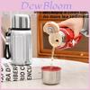 Roman Little Chubby Insulated Mug With Tea Strainer For Outdoor Travel And Gift Giving