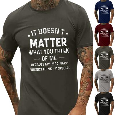 Herren T-Shirt T-Shirts Grafik Text Pool3D Druck Street Casual Kurzarm Bedruckte Kleidung Basic