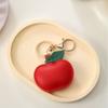 Cute Fruit Pendant Strawberry Bag Pendant Portable Leather Keychain  Gift