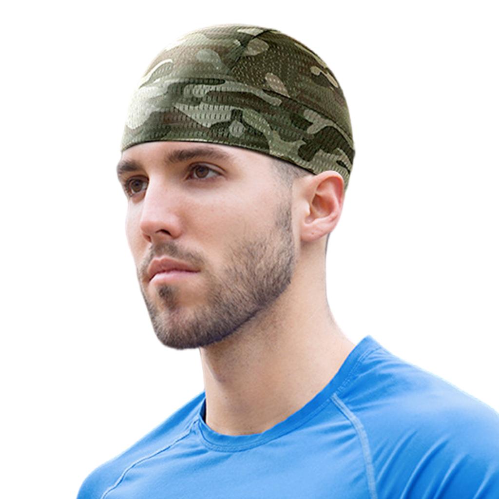 Sommar Andningsbar Underhjälmshatt Cykling Döskallekeps Svettabsorberande Cykelhjälm Foder Svalkande Döskallekeps Hjälm Mössa