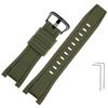 26*14mm Soft Rubber Watchband Replacement for Casio G SHOCK GST-B100/S300/410/210/W110/W100/S110/S100 Silicone Band Men Strap