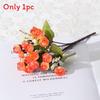 Realistic Buds Rose Silk Floral Arrangement For Outdoor Events Home Photography Decoration