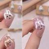1/2 Pcs Cat Eye Magnet Stick Set Nail Art Tools Small Iron Piece Magnet Stick Create Bunny Pattern Magnetic Polish Effects Nail