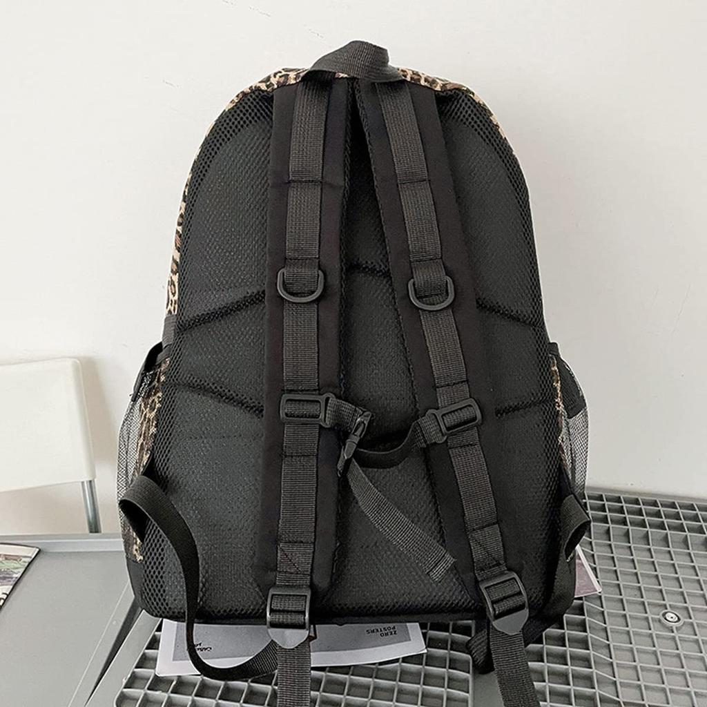Backpack for for commuting to work or large stylish for both men and leopard Christmas gift [Tokohana] women, school, lightweight, A4, capacity,
