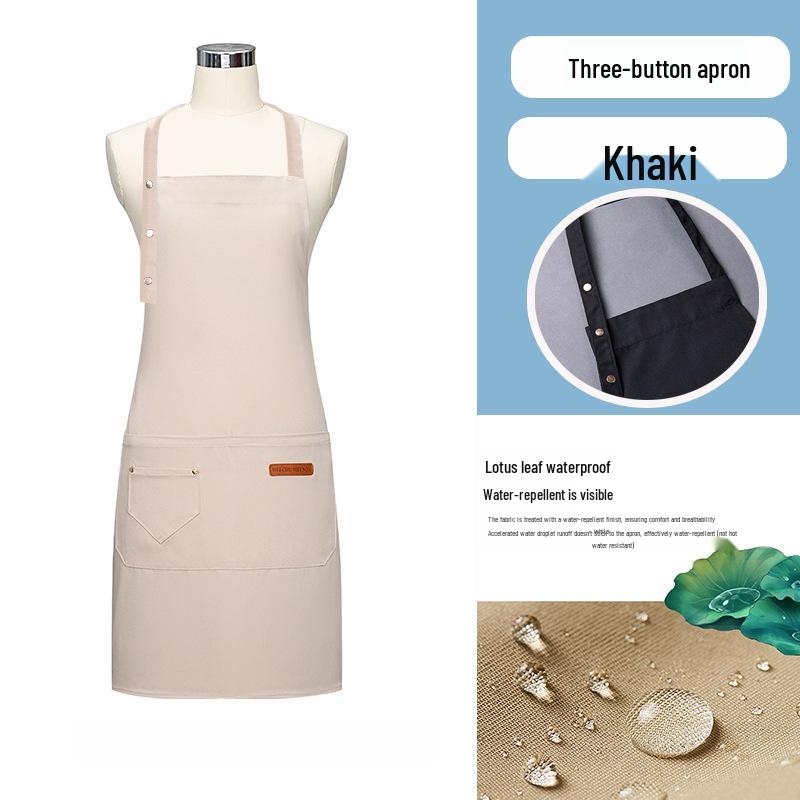 Custom Printed Waterproof Oilproof Apron for Winery & Real Estate Promotion