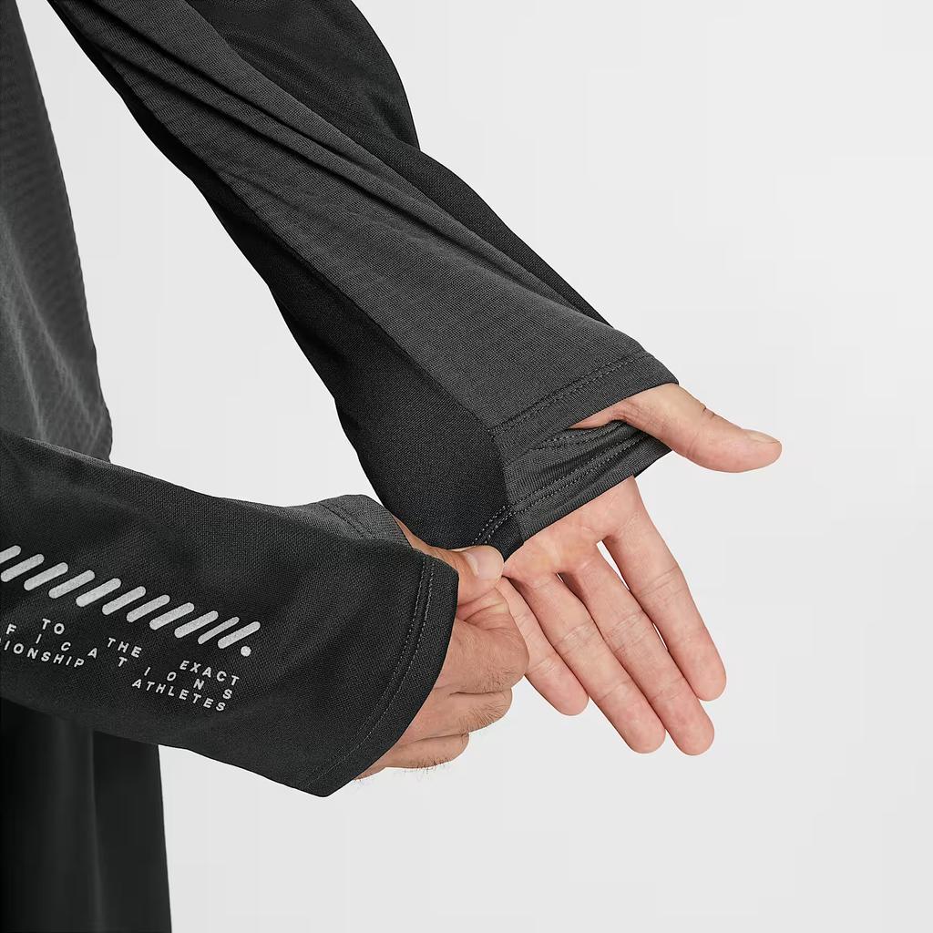 Nike Therma-Fit Pacer Bequemes Einfaches Lässiges Langarm-Laufshirt Herren Oberteile HV2672-060