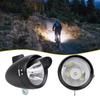 Retro Style LED Bicycle Front Light with Super Bright LED Easy Metal Shell for Improved Appearance Headlight, Visor, Light, Operation,