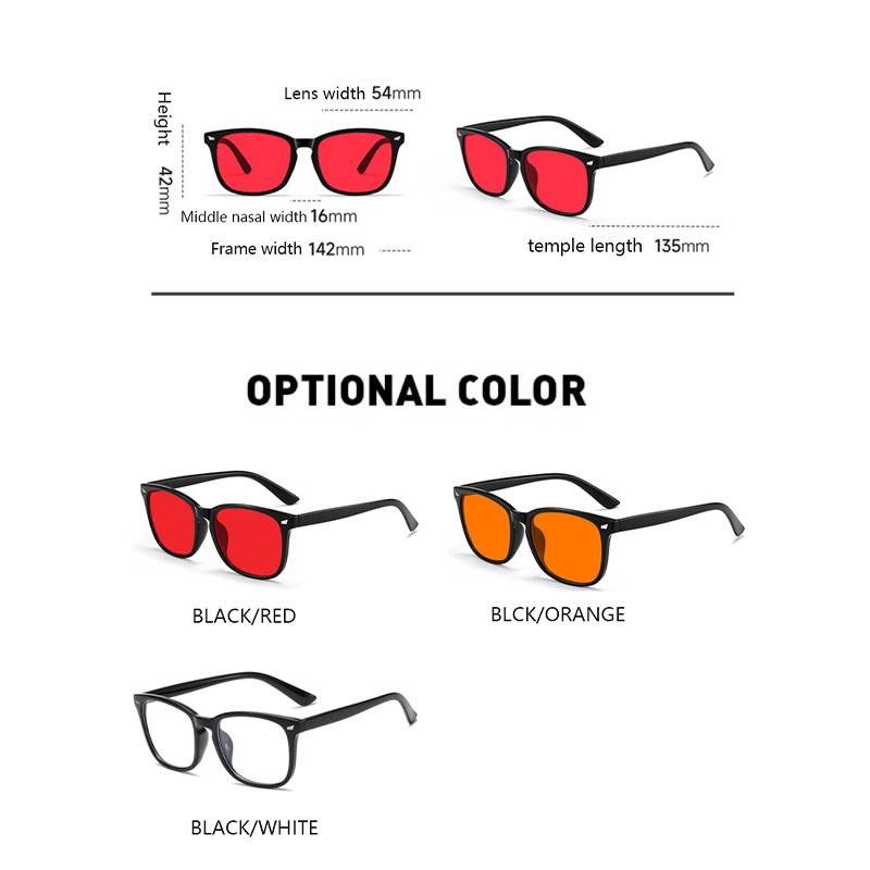 Square Blue Light Glasses With Rivets Anti Blue Light Glasses Computer Games To Reduce Eye Fatigue Men Blue Light Glasses