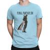 Cool T-Shirt for Men F-Final Fantasy Casual Pure Cotton Tees O Neck Short Sleeve T Shirt Birthday Present Tops