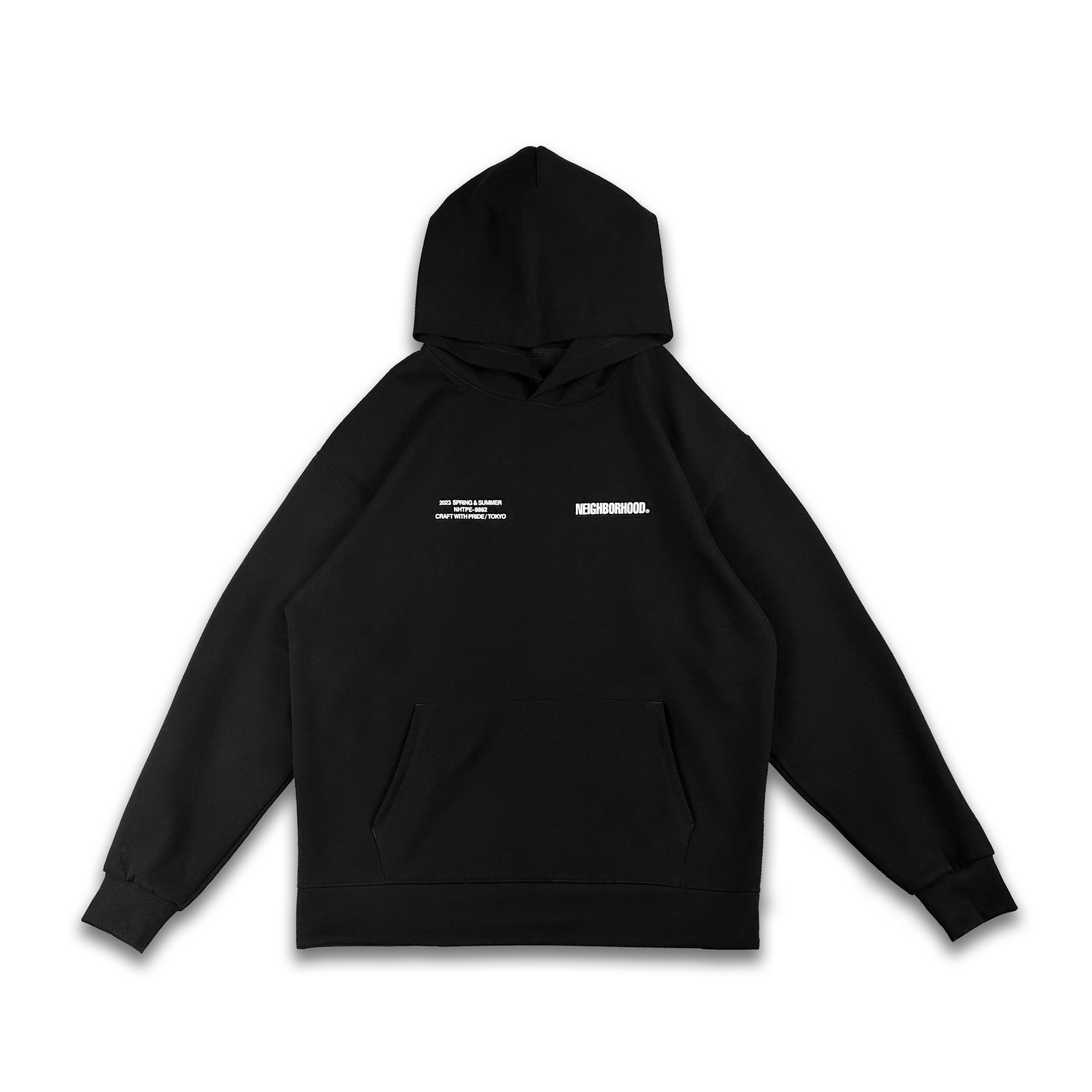 

NBHD Тяжелый 380 г Худи Waed Длинный Свободный крой Чистый хлопок Японский Сверхразмерная Толстовка Модный Уличный стиль L