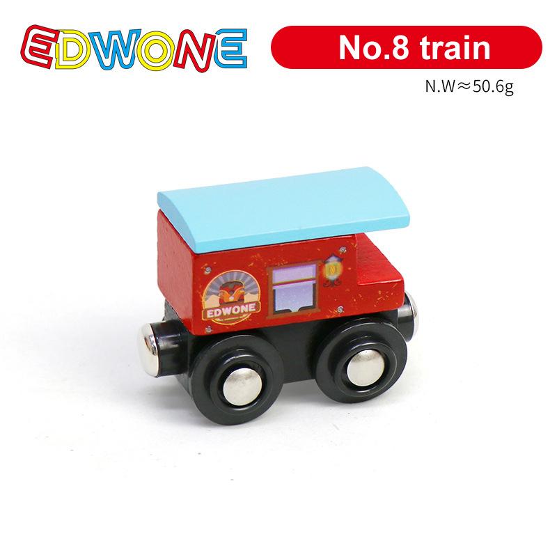 1pcs Magnetic Train Toys Wooden Train Locomotive Car Truck Railway Accessories Fit for Wooden Tracks Toys for Kids Gifts