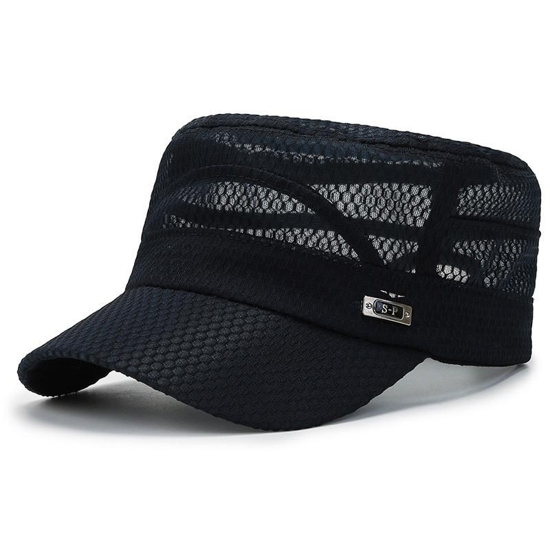 Embroidery Letters Sp Summer Hat Breathable Middle Aged Elderly Outdoor Sports