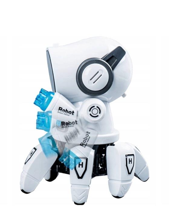 Interaktywny Tańczący Robot Disco Led Dla Dzieci Śpiewa Tańczy Jeździ Bot