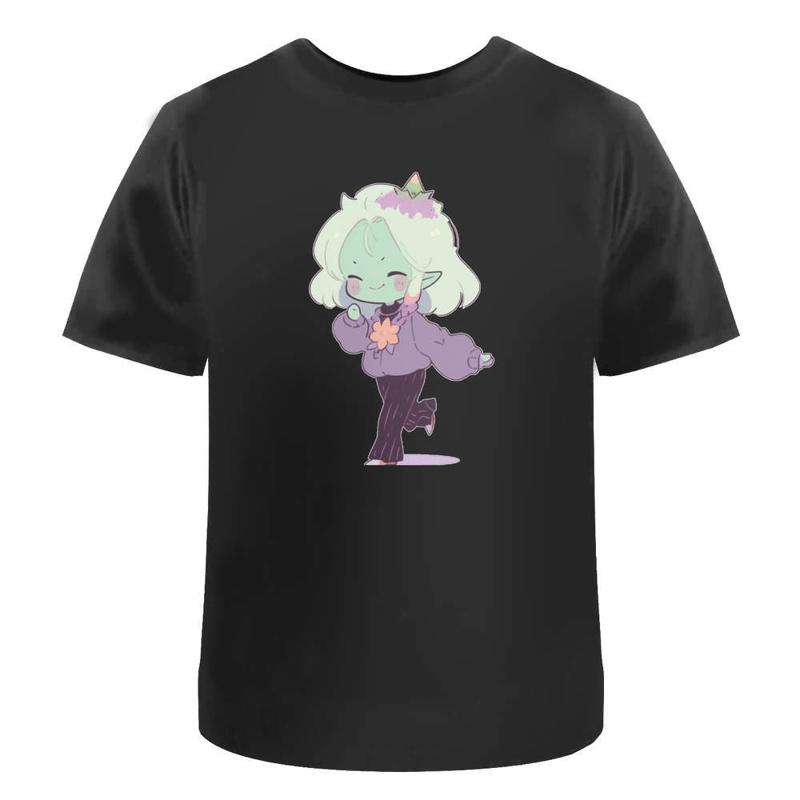 

Happy Goblin Girl Cotton T Shirt Ta045127 - Men s Summer Cotton Graphic Tee 5XL різнокольоровий