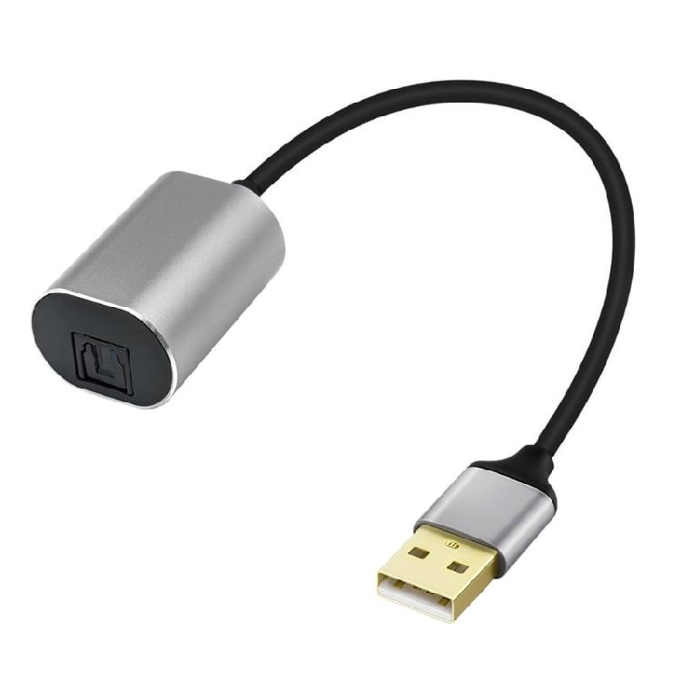 

USB A на SPDIF female Конвертер Аналогово-цифровий аудіо адаптер Кабель Заміна для аксесуарів домашнього кінотеатру 1