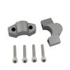 Motorcycle Handlebar Riser Clamp Honda ADV150 ADV160 ADV350 - 25mm Height Increase Or Titanium Finish