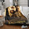 1pc The Lord of the Rings Flannel Throw Blanket Lightweight Soft Warm All Season Blanket for Sofa, Bed, Travel,L1028039