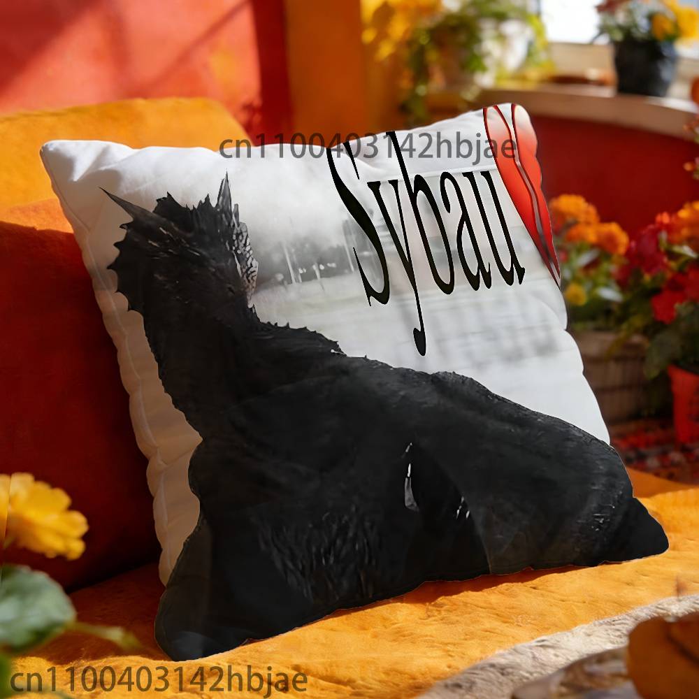 D-Дейнерис Мать Драконов Наволочка Принт Полиэфирное Волокно 40x40 см Домашняя Подушка для Дивана Декоративная Наволочка 30cmx30cm