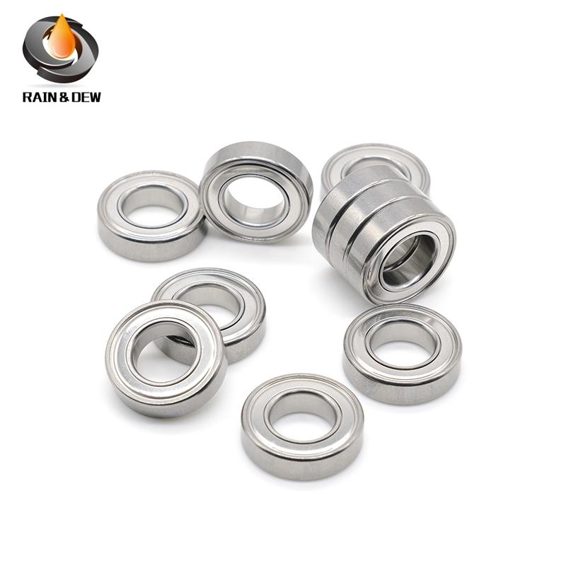 10Pcs S6700ZZ Stainless Steel Bearing 10x15x4 mm 6700ZZ Bearing ABEC-7 Thin Section 6700 Z ZZ Ball Bearings