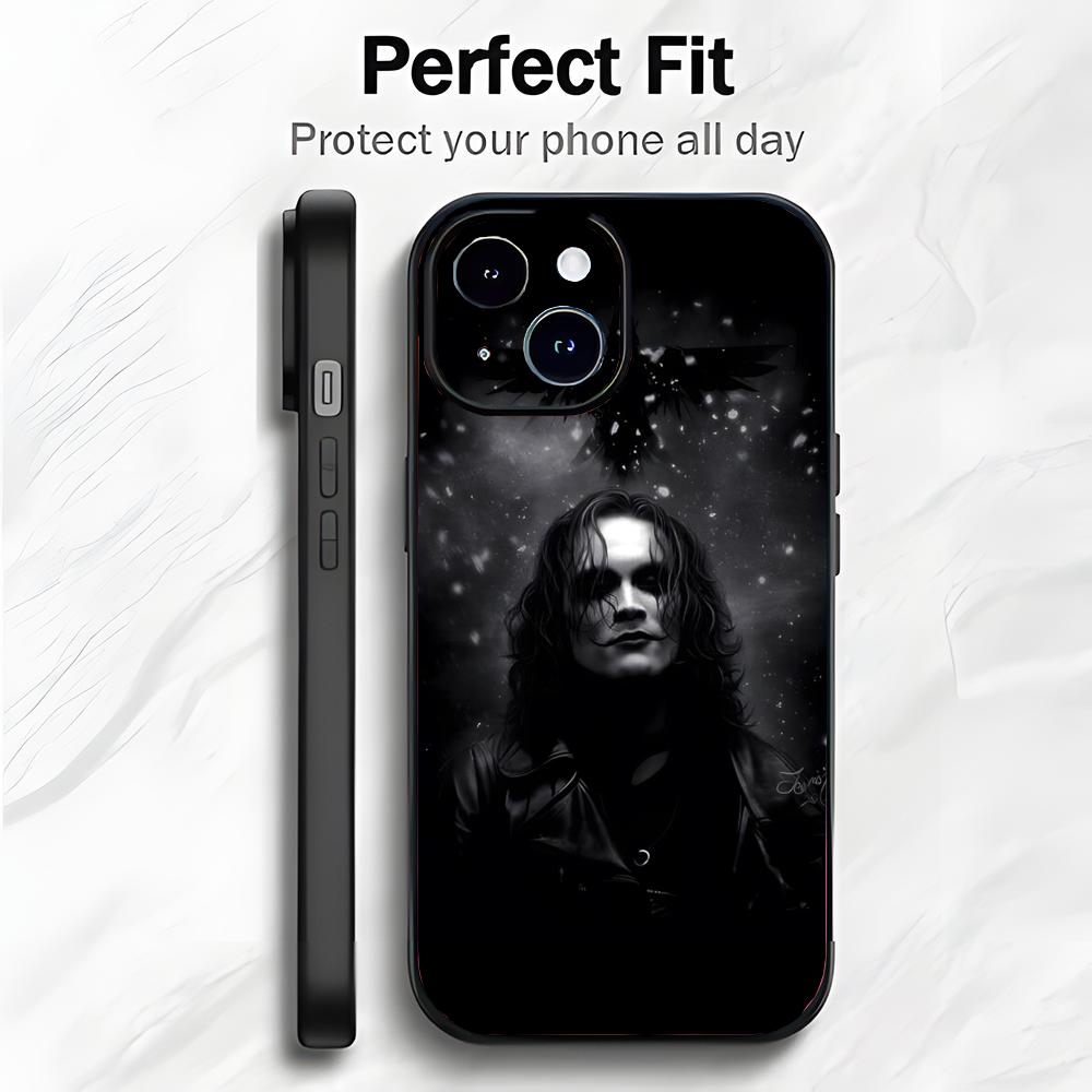 Dark Classic Movie T-The C-Crow Phone Case Phone Case Soft Packaging Lightweight For iPhone17 16 15 14 13ProMax